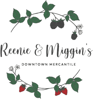 Reenie & Miggin's Downtown Mercantile logo.