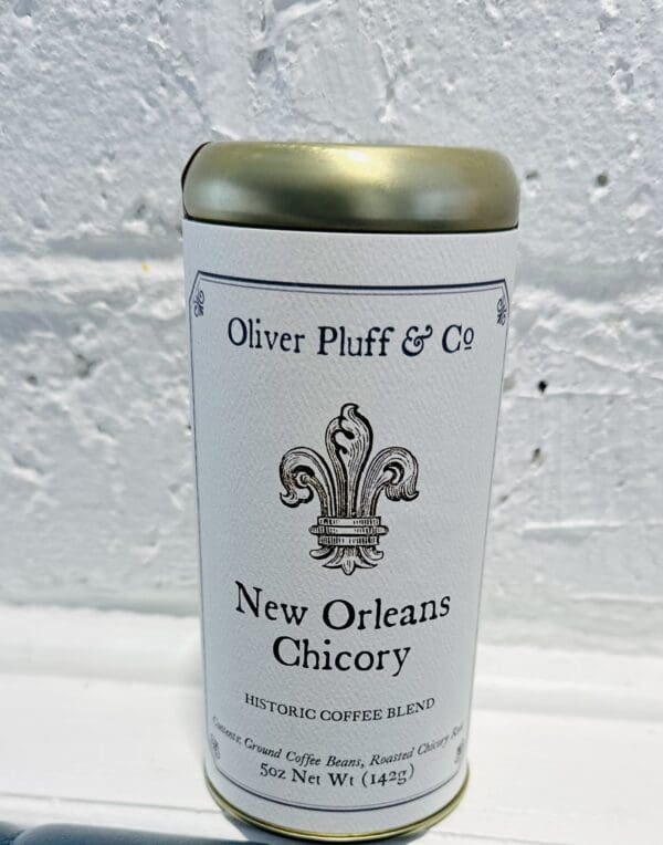 Oliver Pluff & Co- New Orleans Chicory Blend Coffee Tin