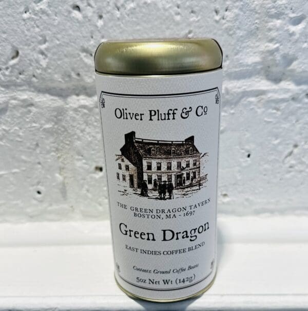 Oliver Pluff & Co Green Dragon Coffee Blend Tin