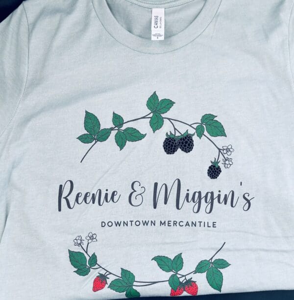 Reenie & Miggin's Downtown Mercantile T-shirt.