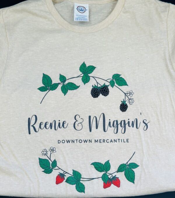 Reenie & Miggin's Downtown Mercantile t-shirt