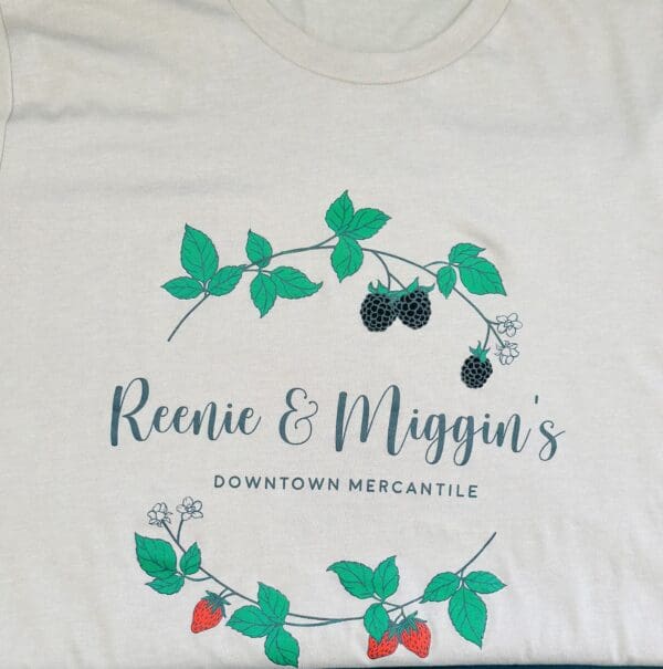 Reenie & Miggin's Downtown Mercantile T-shirt.