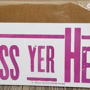 Bless yer heart print with arrow.