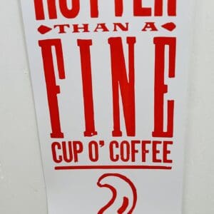 Hotter than a fine cup of coffee.