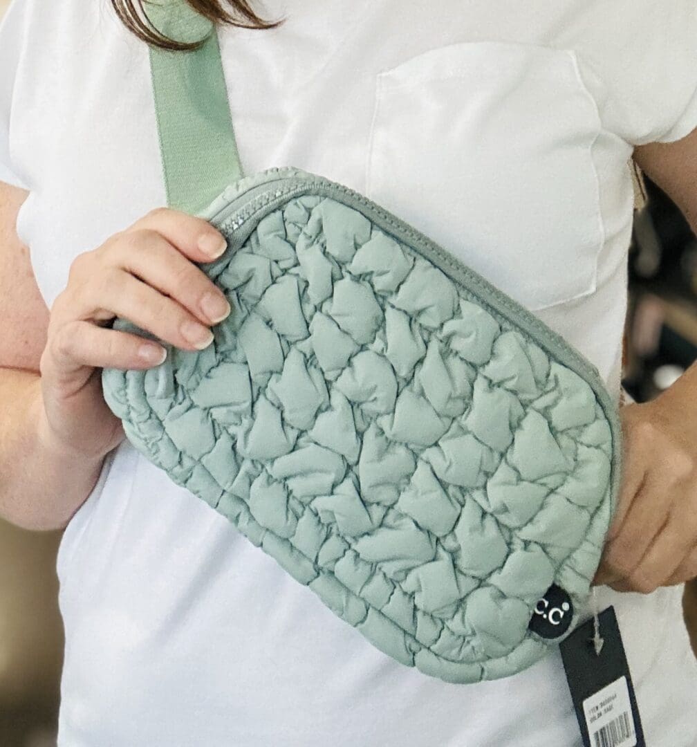 Tina Puffer Quilted Fanny Pack - Image 3