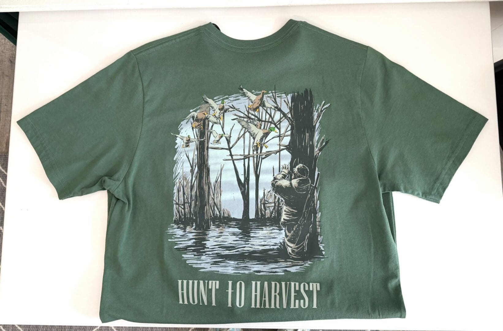 Hunt to Harvest-Duck Hunt Tee - Image 2