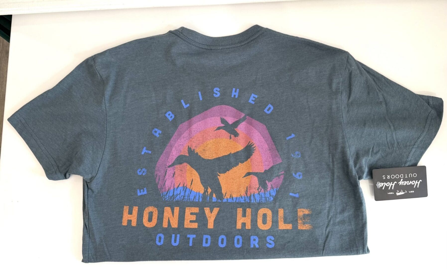 Honey Hole - 3 Ducks Tee - Image 3