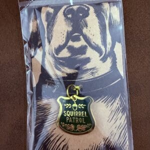 Squirrel Patrol Dog Collar Charm