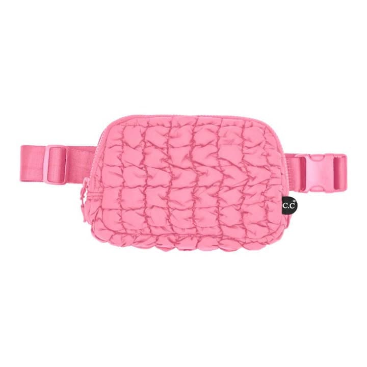 Tina Puffer Quilted Fanny Pack - Image 6