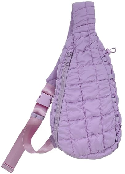 Brielle Quilted Puffer Women's Crossbody Sling Bag - Image 2