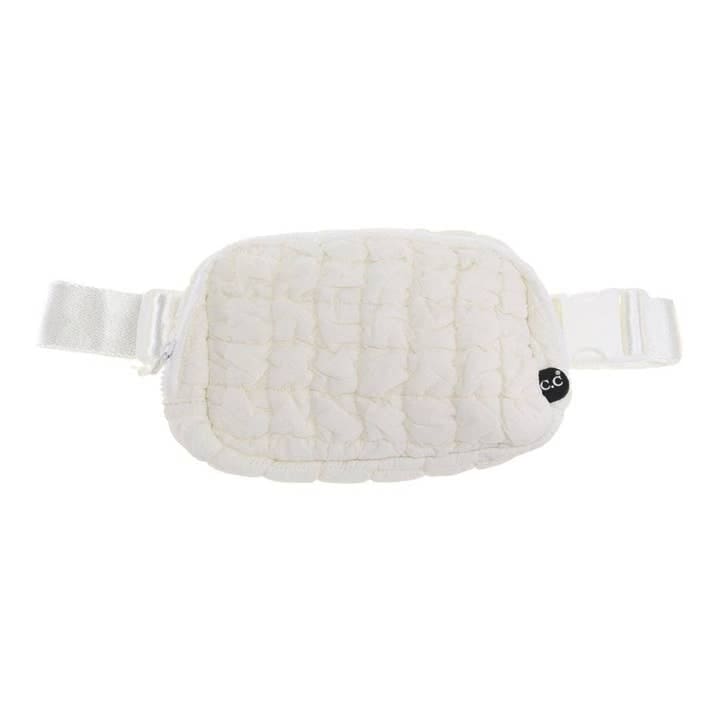 Tina Puffer Quilted Fanny Pack - Image 7
